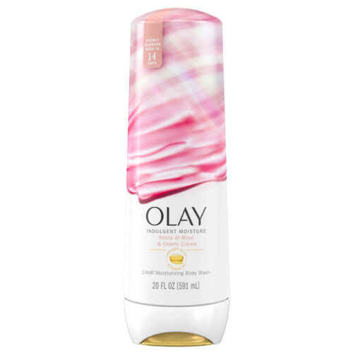 Olay Indulgent Moisture Body Wash Notes of Rose and Cherry Body Wash 591ml