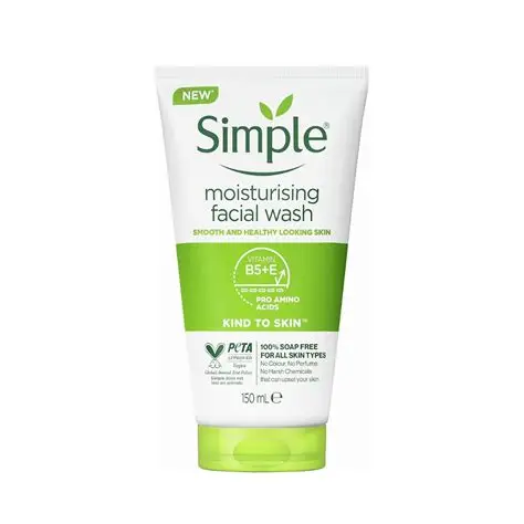 Simple Kind To Skin Moisturizing Facial Wash 5.1fl oz,150ml