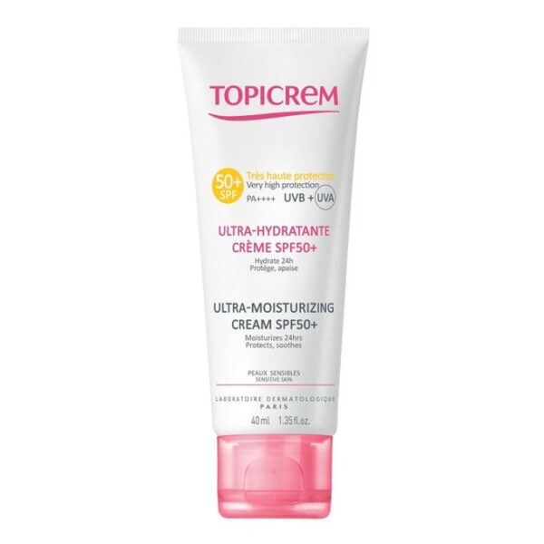 Shop For the original Topicrem Ultra Moisturizing Cream Spf 50+ 40Ml in Lagos Nigeria