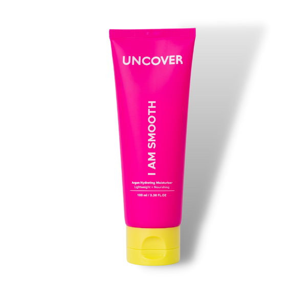 Uncover I Am Smooth Argan Hydrating Moisturiser 100ml.