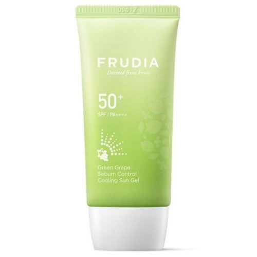 Shop For the original Frudia Green Grape Sebum Control Cooling Sun Gel SPF50+ 50g in Lagos Nigeria