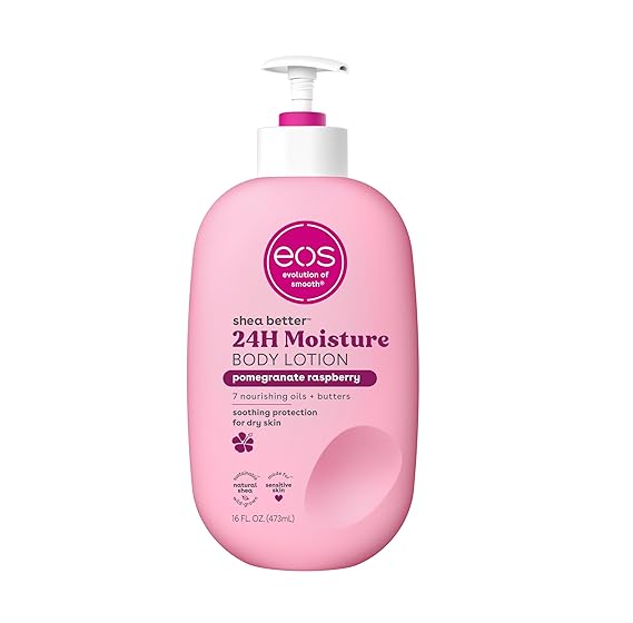 EOS Shea Better Pomegranate Raspberry Body Lotion 16FL OZ 473ml 