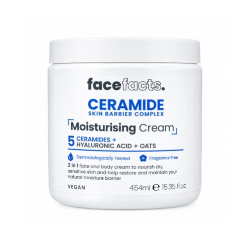 FaceFacts Ceramide Moisturizing Cream 454ml