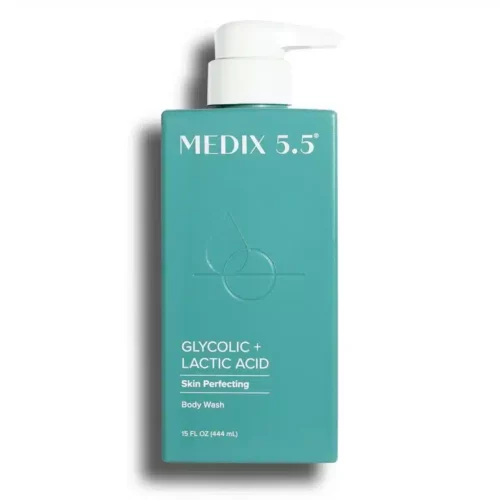 Shop For the original Medix 5.5 Glycolic + Lactic Acid Skin Perfecting Body Wash 15fl oz/444ml in Lagos Nigeria