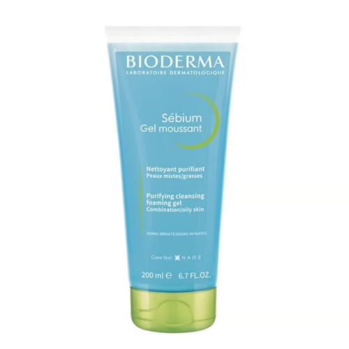 Bioderma Sebium Gel Moussant Purifying Cleansing Foaming Gel 200ml