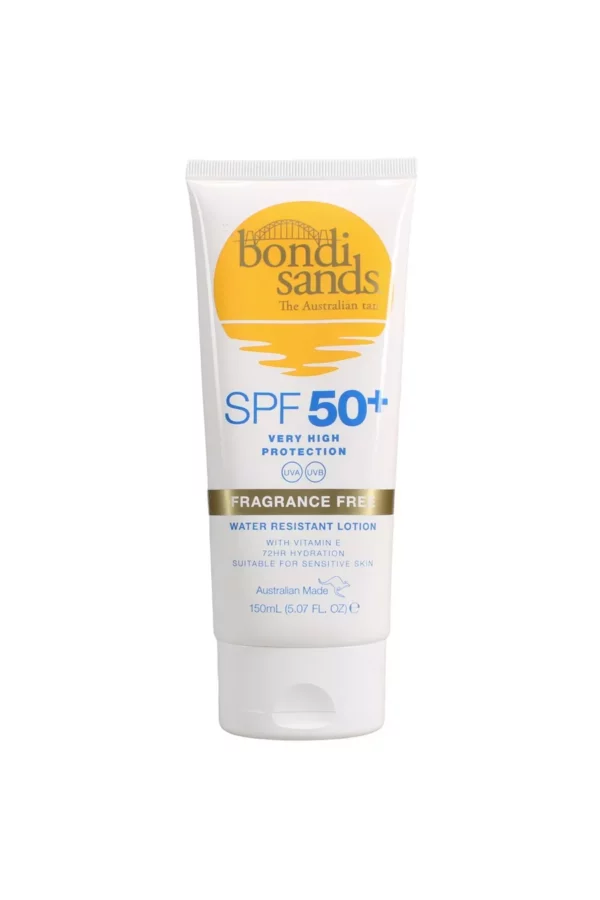 Bondi Sands Fragrance-Free Sunscreen Lotion SPF50+ 150ml