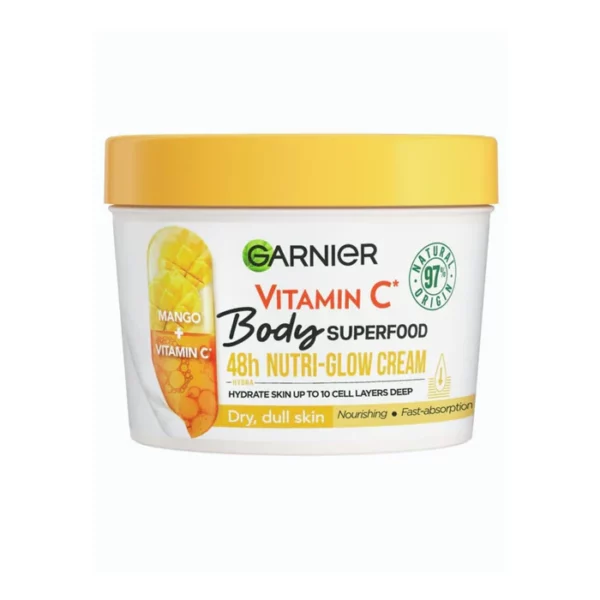 Garnier Vitamin C Body Superfood 48h Nutri-Glow Cream 380ml