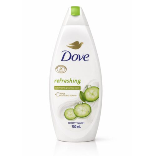 Dove Refreshing Body Wash With Cucumber And Green Tea scent 750ml