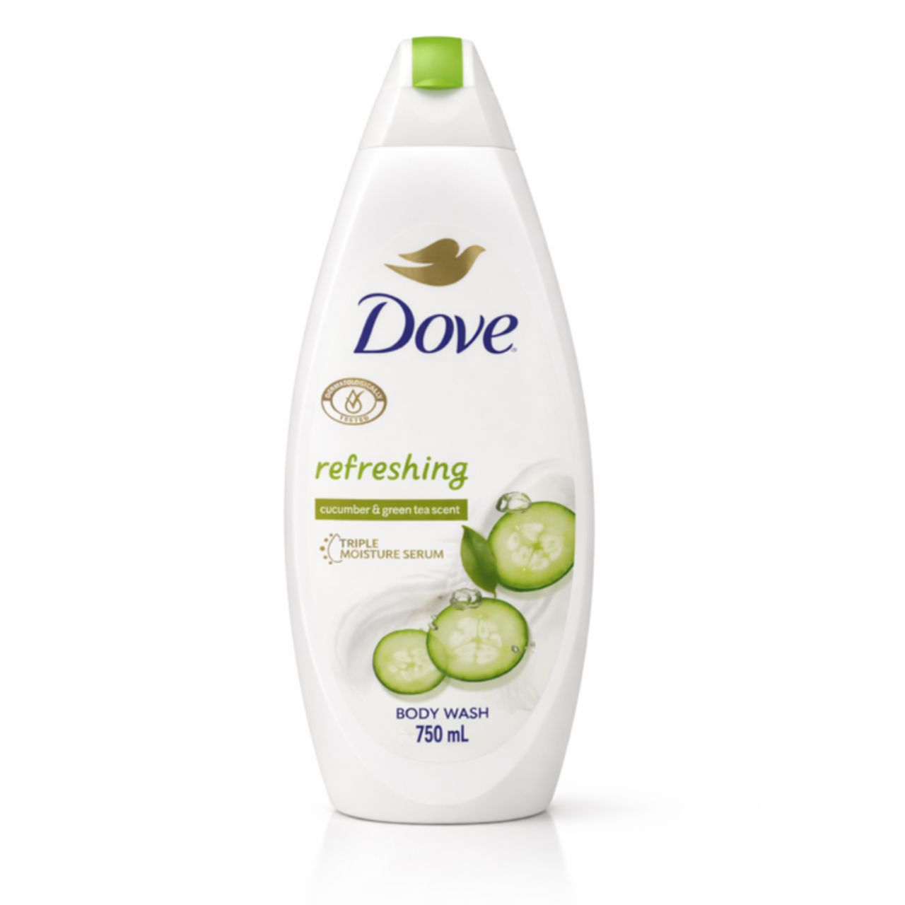 Dove Refreshing Body Wash With Cucumber And Green Tea scent 750ml