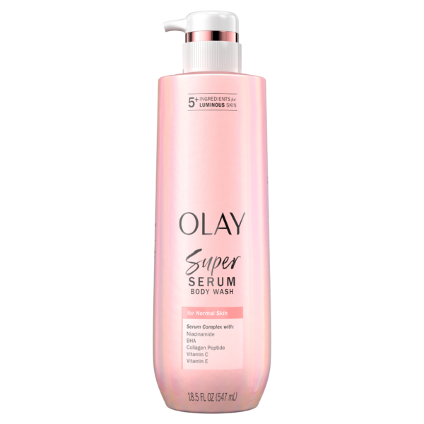 Olay Super Serum Body Wash, for Normal Skin 18.5FL (547ml)