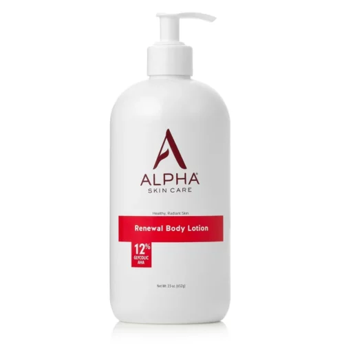 (Bulk) Alpha Skincare Renewal Body Lotion 12% Glycolic AHA 23oz (652g)