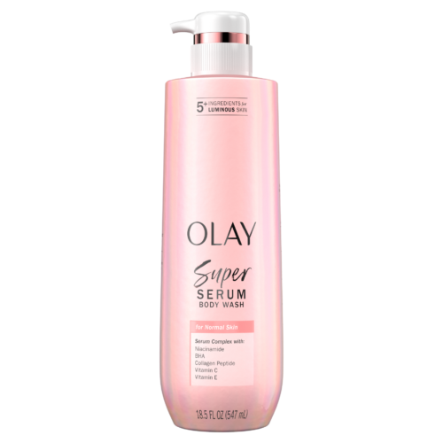 Olay Super Serum Body Wash, for Normal Skin 18.5FL (547ml)