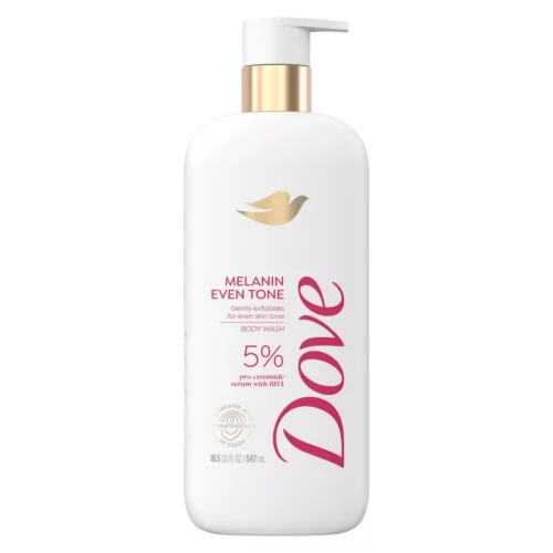 Dove Melanin Even Tone Body Wash 5% Pro Ceramide With BHA 547ml