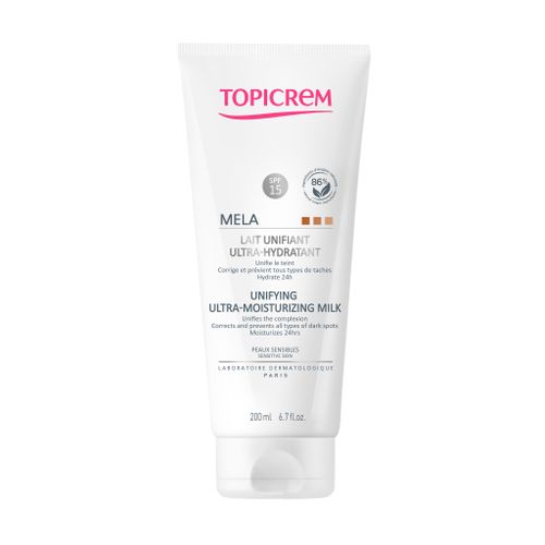 Topicrem Mela Unifying Ultra Moisturizing Milk 200Ml