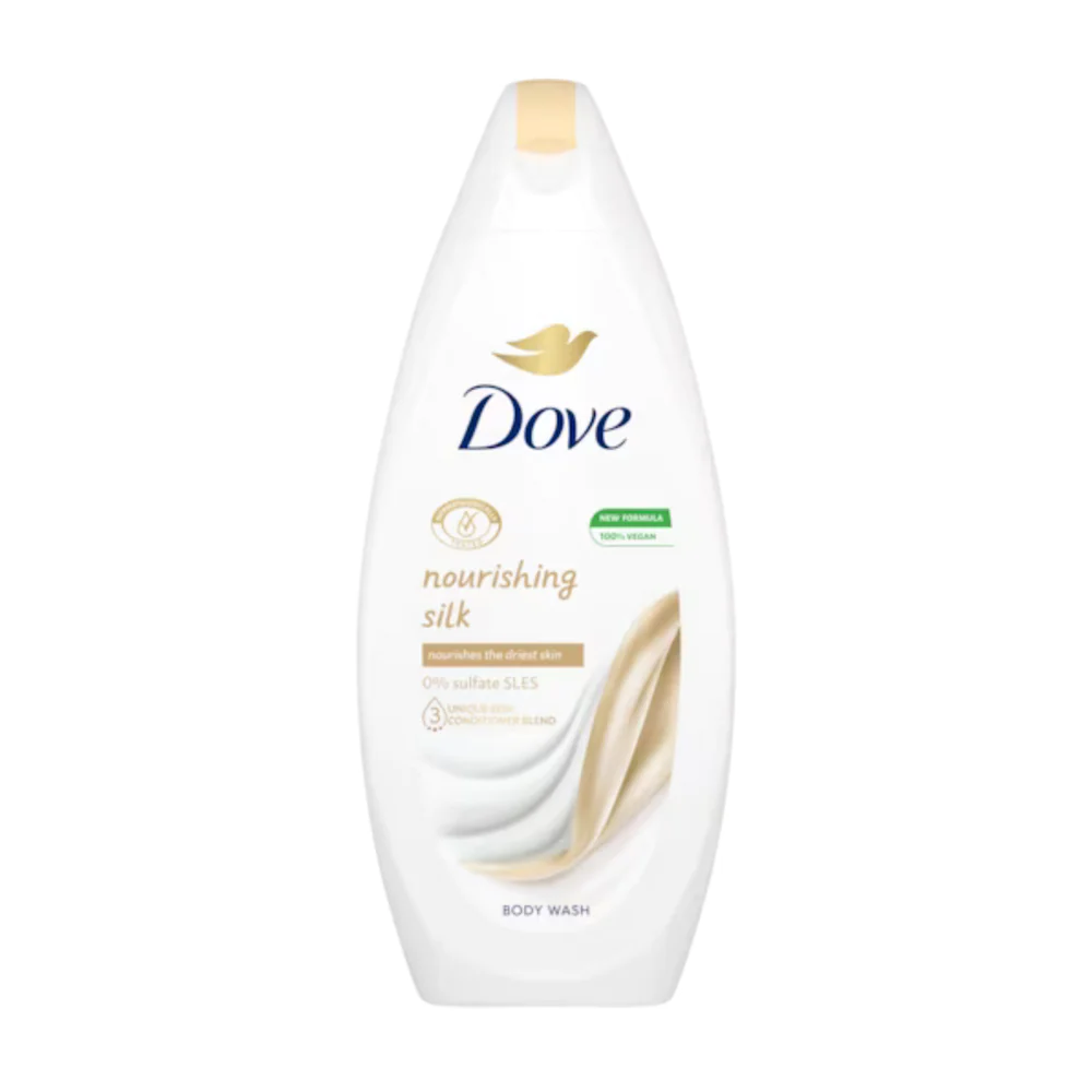 Dove Nourishing Silk Body Wash 500ml