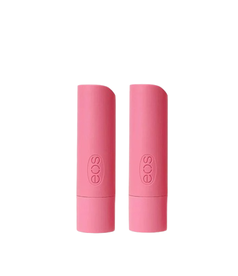 (2- in-1 Pack) EOS Strawberry Sorbet Lip Balm Ogranic Lip Balm 4g