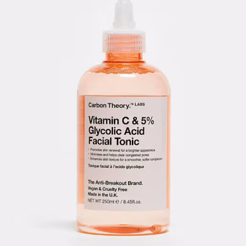 Carbon Theory Vitamin C & 5% Glycolic Acid Facial Tonic 250ml