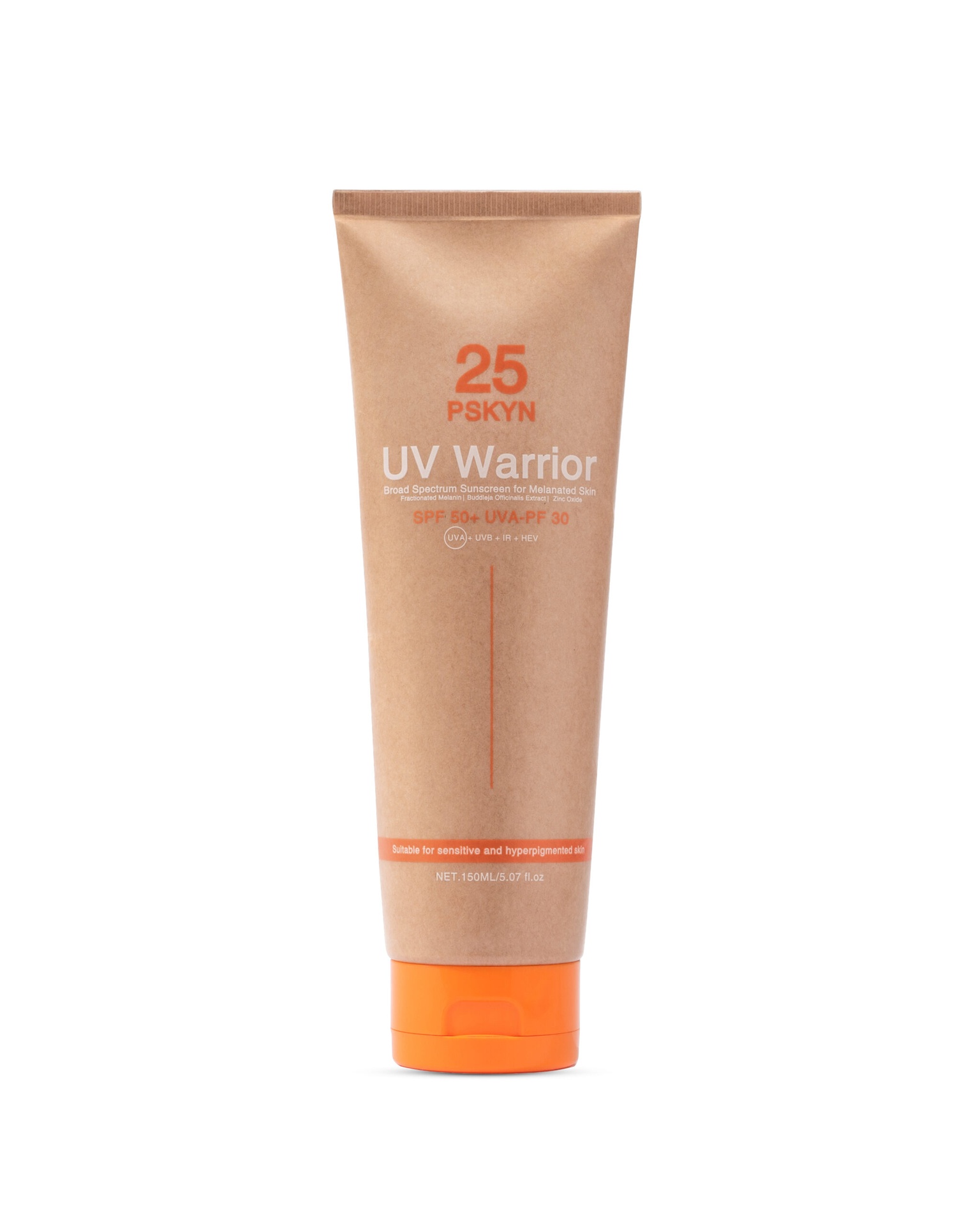 25pskyn UV Warrior SPF 50+ Broad Spectrum Sunscreen 150ml