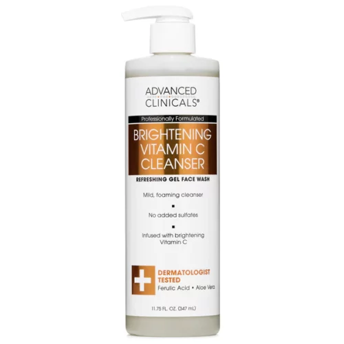 Advanced Clinicals Brightening Vitamin C Cleanser 347ml