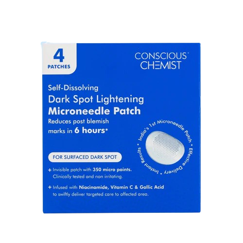 Conscious Chemist Dark spot Lightening Microneedle patch (4 patches)