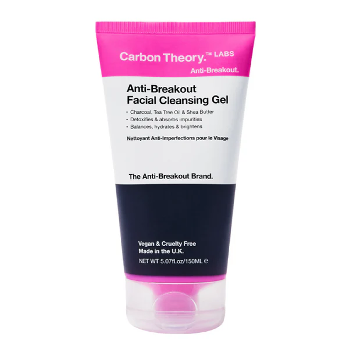 Carbon Theory Anti-breakout Facial Cleansing Gel - 150ml