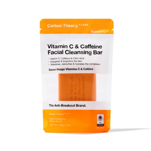 Carbon Theory Vitamin C & Caffeine Facial Cleansing Bar 100g