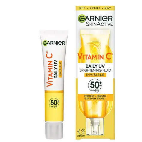 Garnier Vitamin C Daily UV Brightening Invisible Fluid SPF50