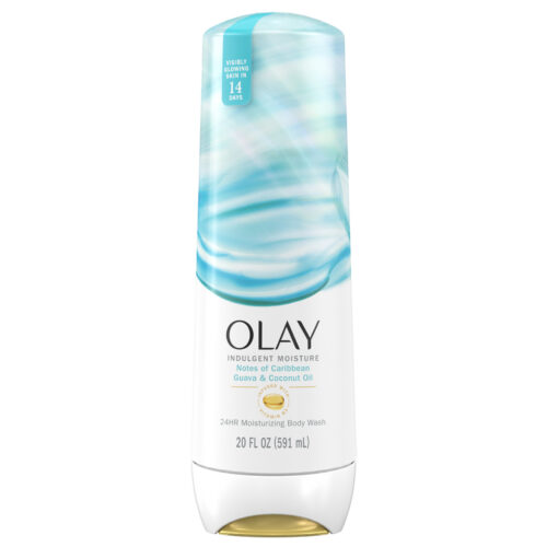 Olay Indulgent Moisture Notes of Caribbean Guava & Coconut Oil  Body Wash 591ml
