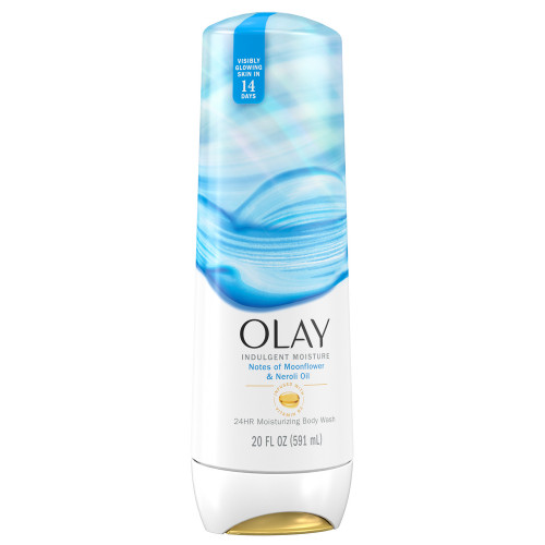 Olay Indulgent Moisture Body Wash with Notes of Moonflower & Neroli Oil 20FL OZ (591ml)