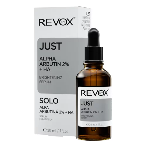 Revox Just Alpha Arbutin 2% +HA Brightening Serum 1fl oz /30ml.