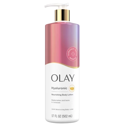 Olay Nourishing And Hydrating Body Lotion With Hyaluronic Acid - 17 Fl Oz