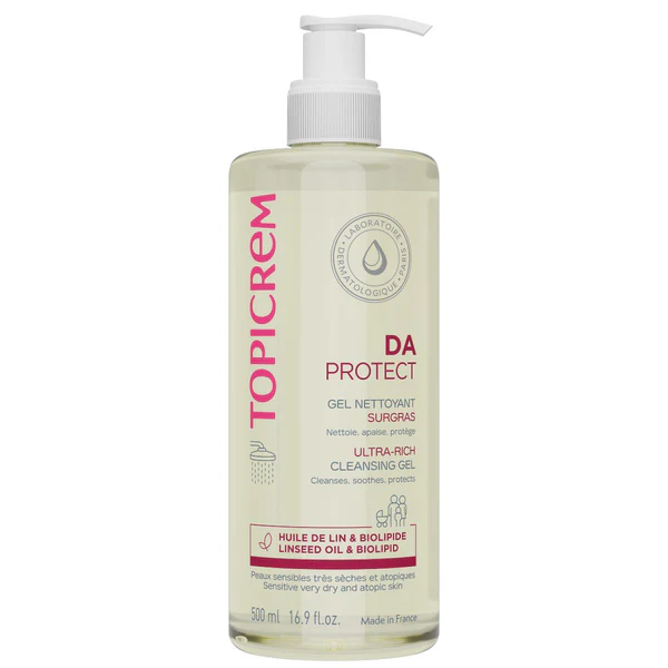 Topicrem Da Protect Ultra Rich Cleansing Gel 500Ml