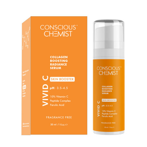 Conscious Chemist Vivid C Collagen Boosting Radiance Serum 30ml