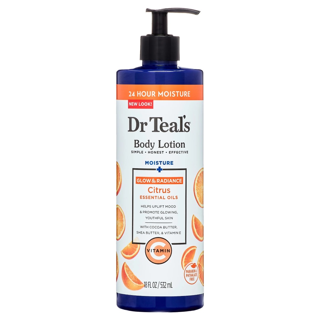 Dr Teal's Vitamin C Body Lotion 18 Oz.