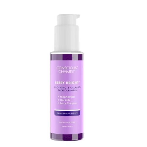 Conscious Chemist Berry Bright Soothing and Calming Face Cleanser 100ml