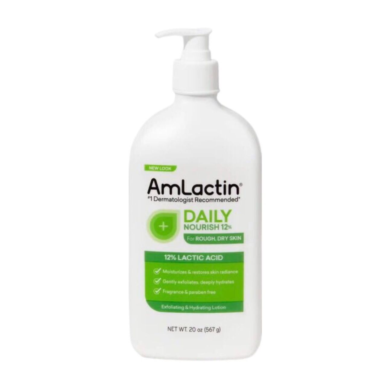 Amlactin Daily Nourish Lotion with 12% Lactic Acid - 20oz/567g