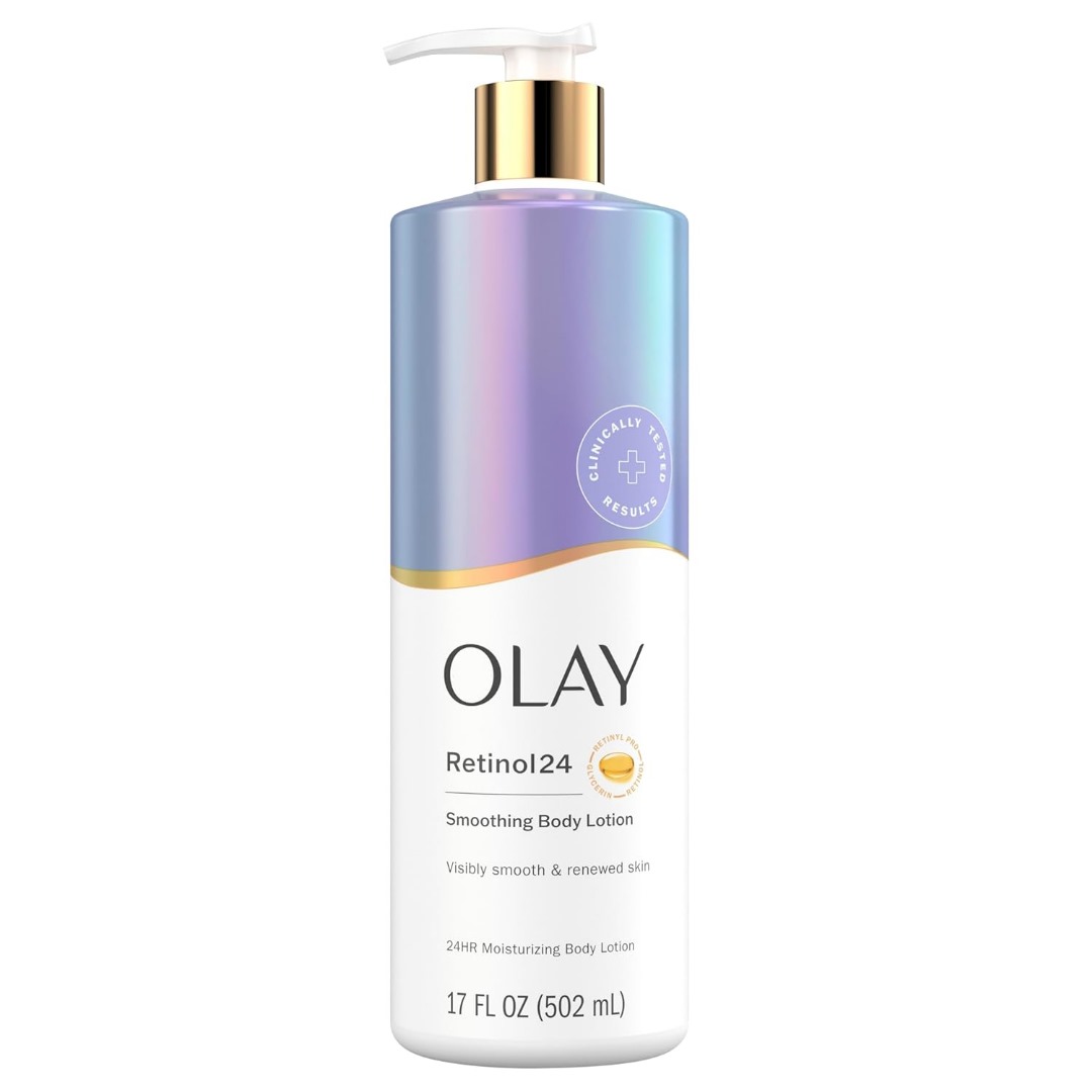 Olay Retinol24 Smoothing Body Lotion (Visibly smooth & renewed skin) 17 fl oz.