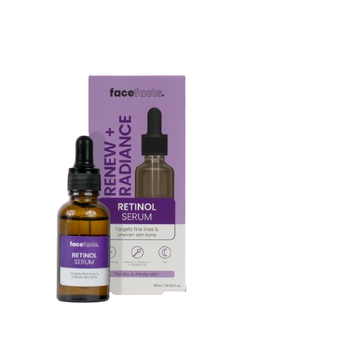 FaceFacts Renew & Radiance Retinol Facial Serum 30ml