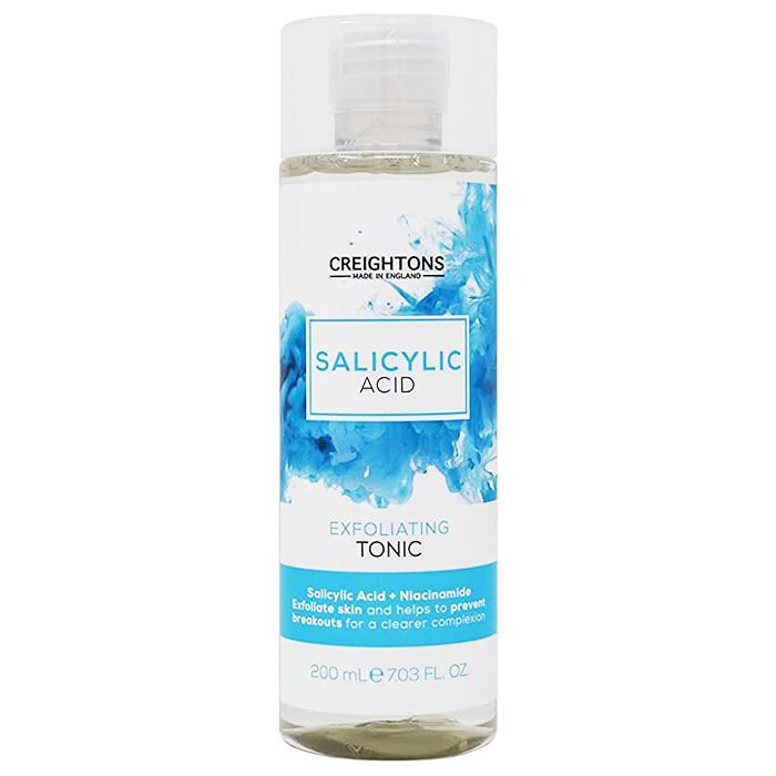 Creightons Salicylic Acid Exfoliating Tonic- Salicylic Acid (1%) And Niacinamide (1%) 7.03fl oz (200ml)