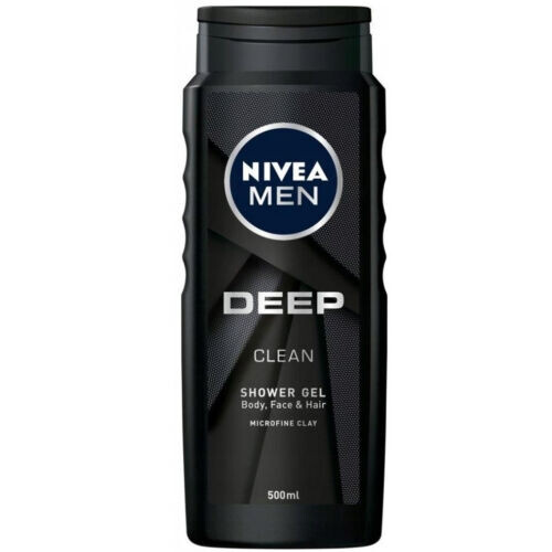 Nivea Men Deep Clean Shower Gel 500ml.