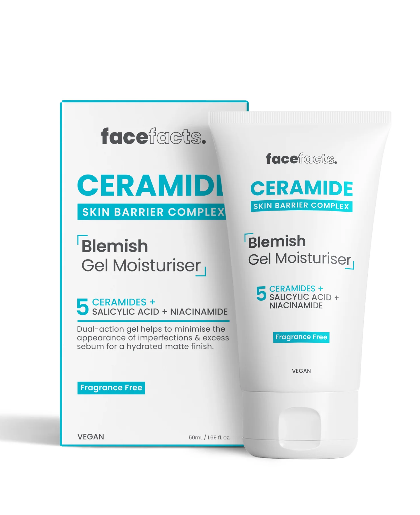 Facefacts Ceramide Blemish Gel Moisturiser 50ml