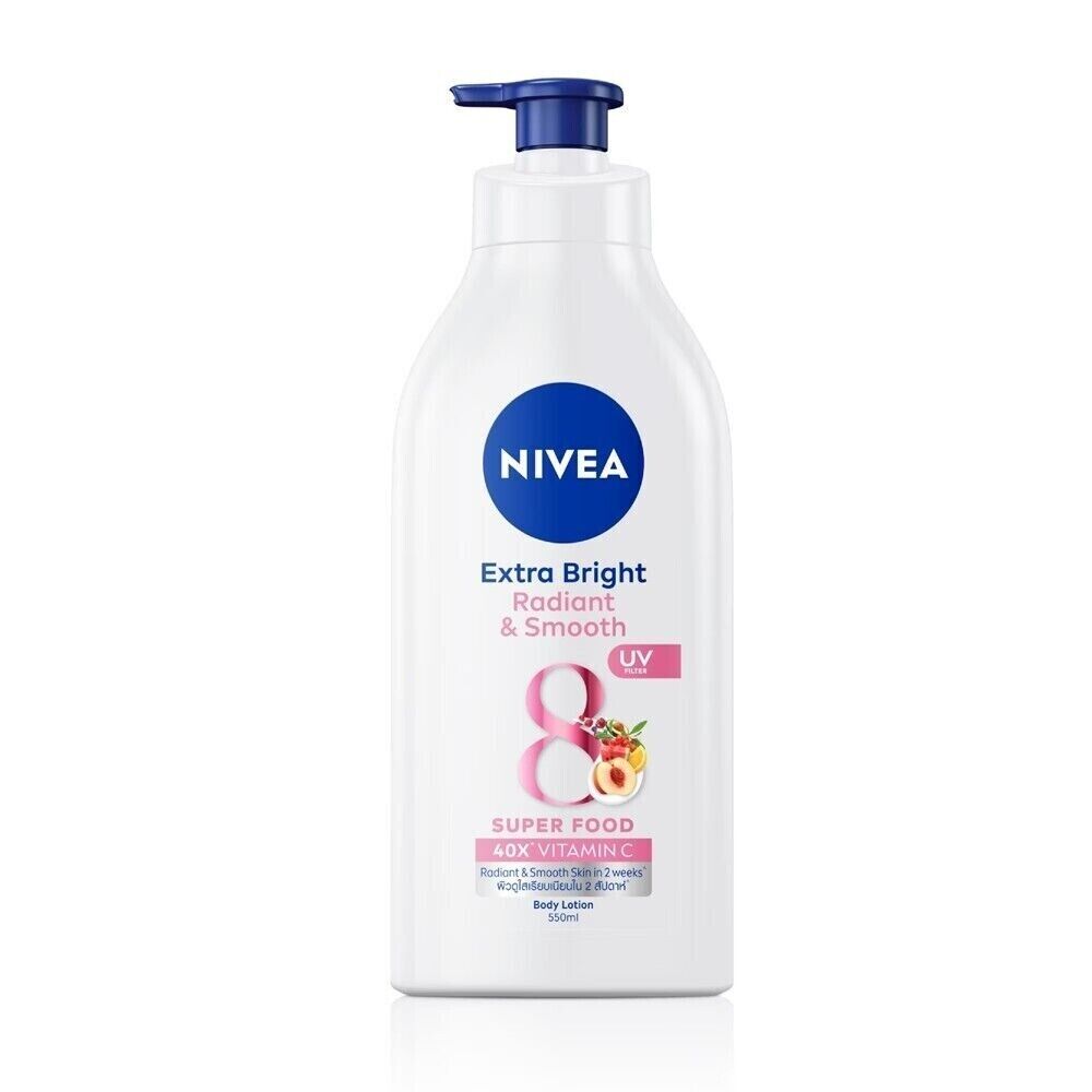 Nivea Extra Bright Radiant Smooth Body Lotion 550ml