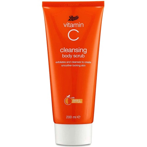 Boots Vitamin C Cleansing Body Scrub 200ml