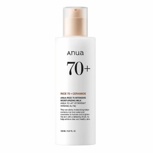 Anua Rice 70+ Intensive Moisturizing Milk 150ml