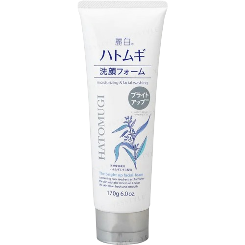 Hatomugi Bright up Facial Foam 170g/6oz