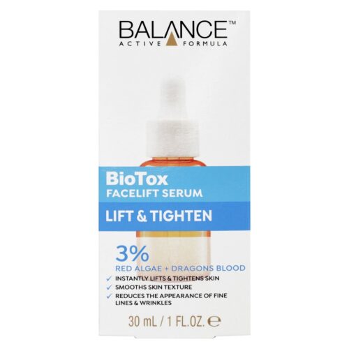 Balance Active Formula 3% FaceLift & Tighten Biotox Facelift Serum 30ml