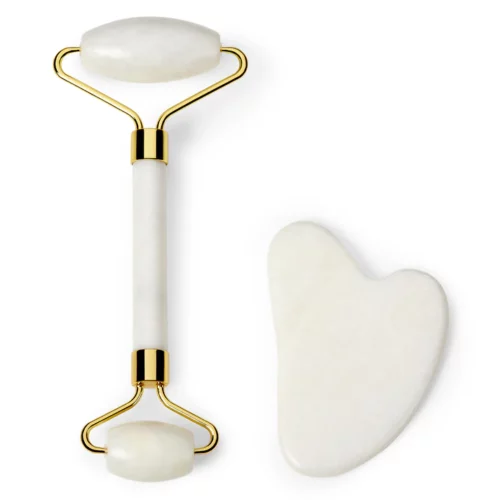 Alpha Skin Care Jade Facial Roller Set