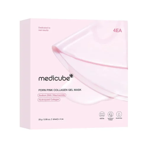 Medicube PDRN Pink Collagen Gel Mask 28g (1 Sheet) x 4ea