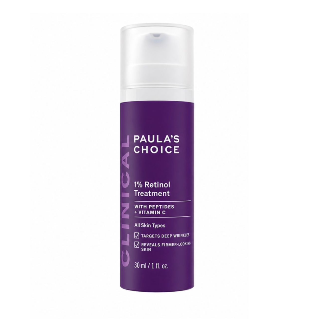Paula's Choice Clinical 1% Retinol Treatment 30ml 1 FL OZ 1 Paula's Choice Clinical 1% Retinol Treatment 30ml 1 FL OZ