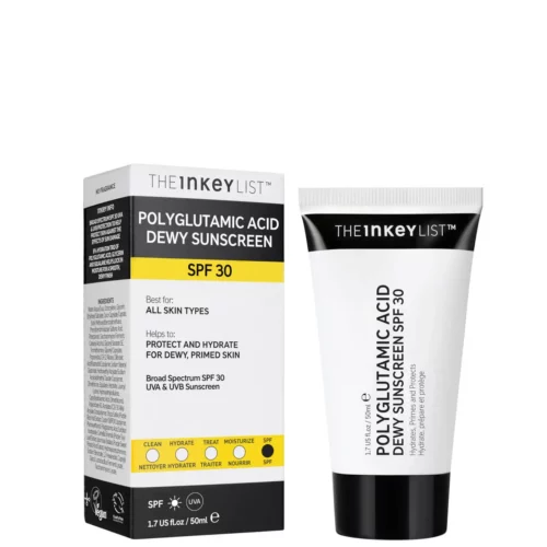 The Inkey List Polyglutamic Acid Dewy Sunscreen SPF30  30ml